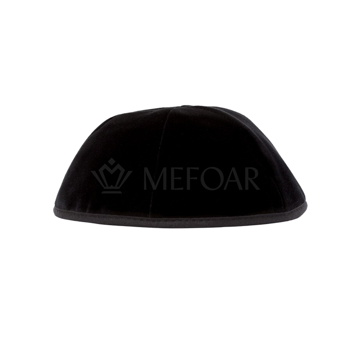 Yarmulke - Black, Super Velvet SET OF 10 - Kippot & Yarmulkas