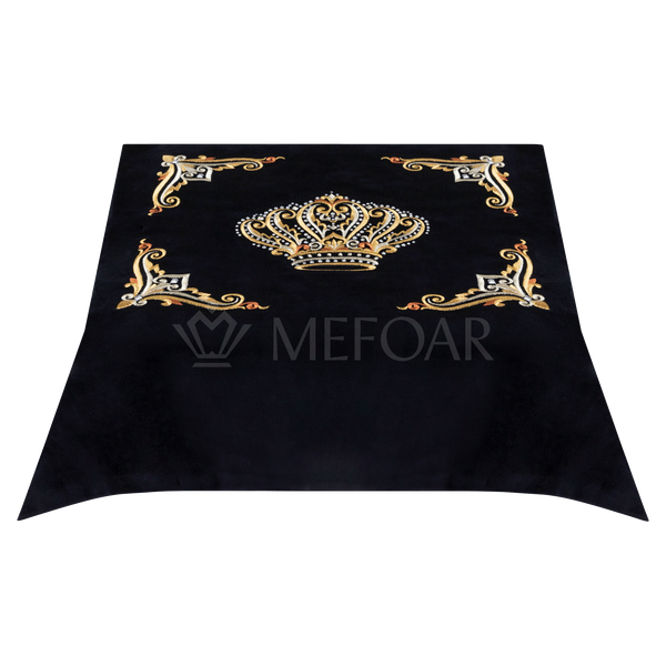 Shtender Cover Black Velvet Style#805- Gold Embroidery - Bimah Covers