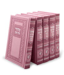 Classic Series: Machzor 5 Volume Set - Faux Leather Set