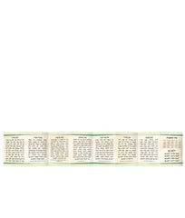 Seder Hoshanos And Hakafos Triple Fold