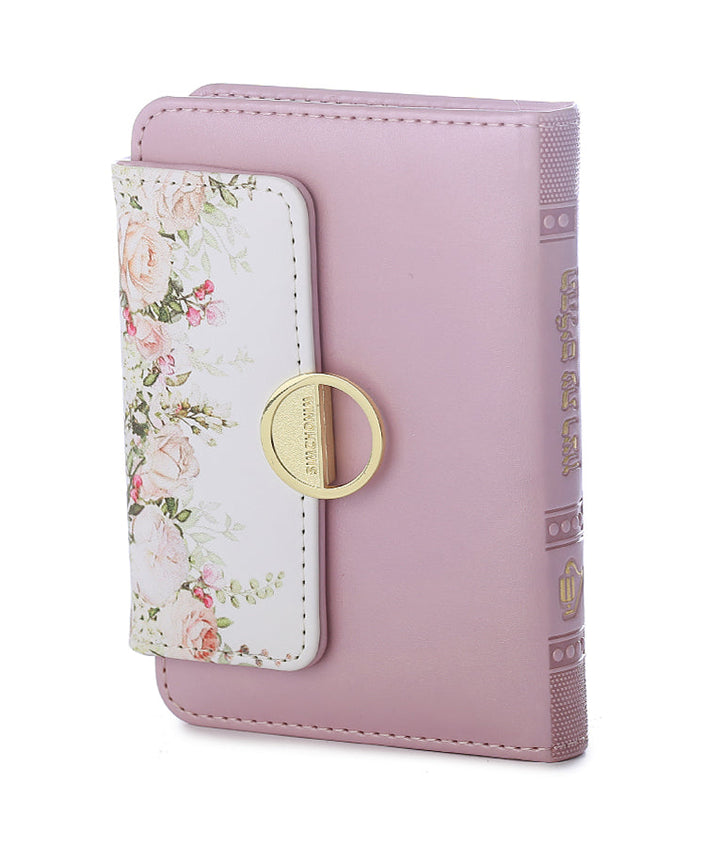 Front cover of Tehillim Eis Ratzon: Faux Leather - Flowery Purse Style