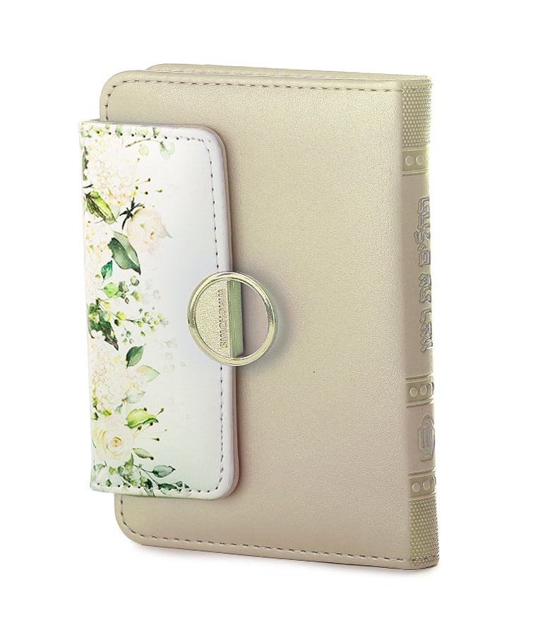 Tehillim Eis Ratzon: Faux Leather - Flowery Purse Style