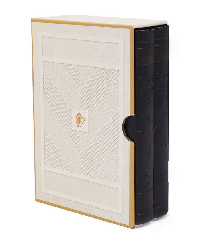 Front cover of Siddur Eis Ratzon Set: Modern Design - Faux Leather