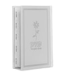 Peninim Tefillos For Women: Faux Leather - Flower Design
