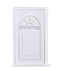 Krias Shema Faux Leather: Large - Hardcover - White
