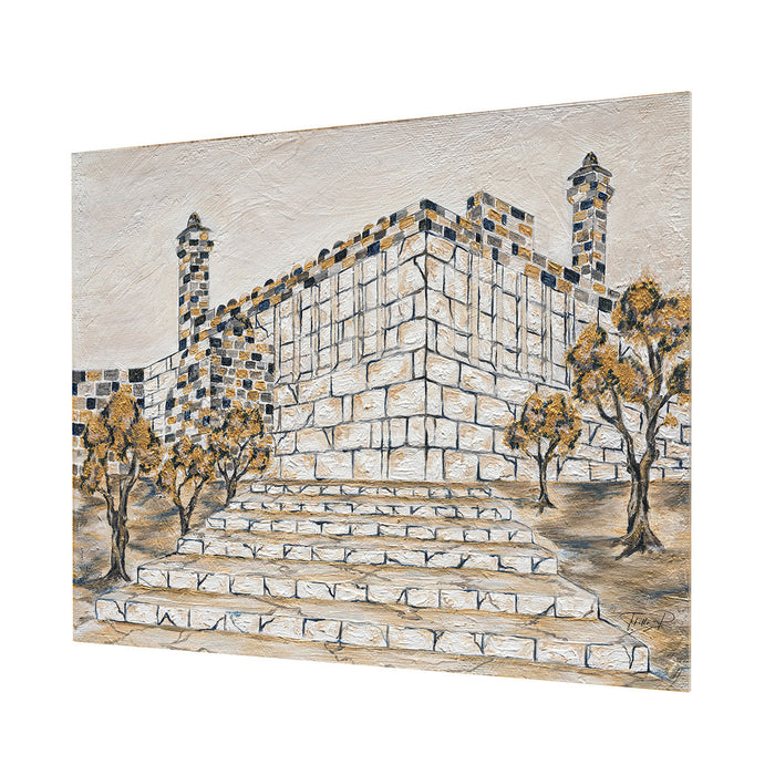 Mearas Hamechpela Sukkah Decoration - PVC — Sukkos | Judaica Square Lakewood