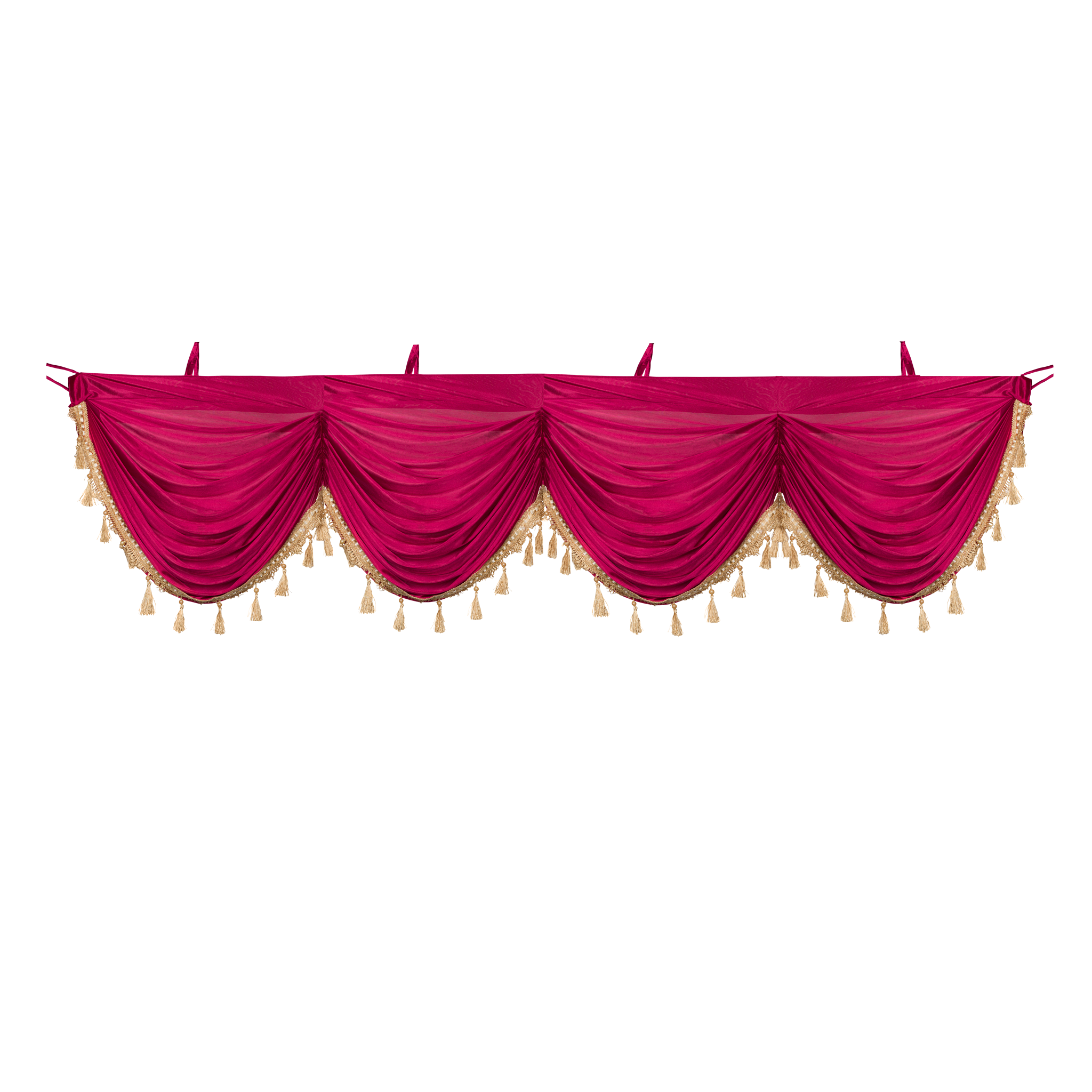 Mefoar Sukkah Curtain, Burgundy - Judaica Posters & Murals
