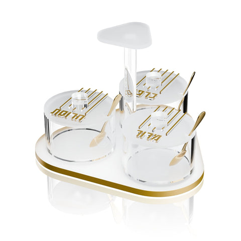 Linear Seder Night Dish Set