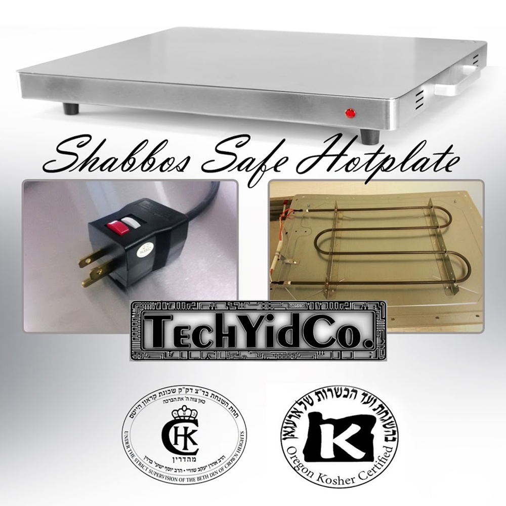 Shabbos Safe Warming Tray