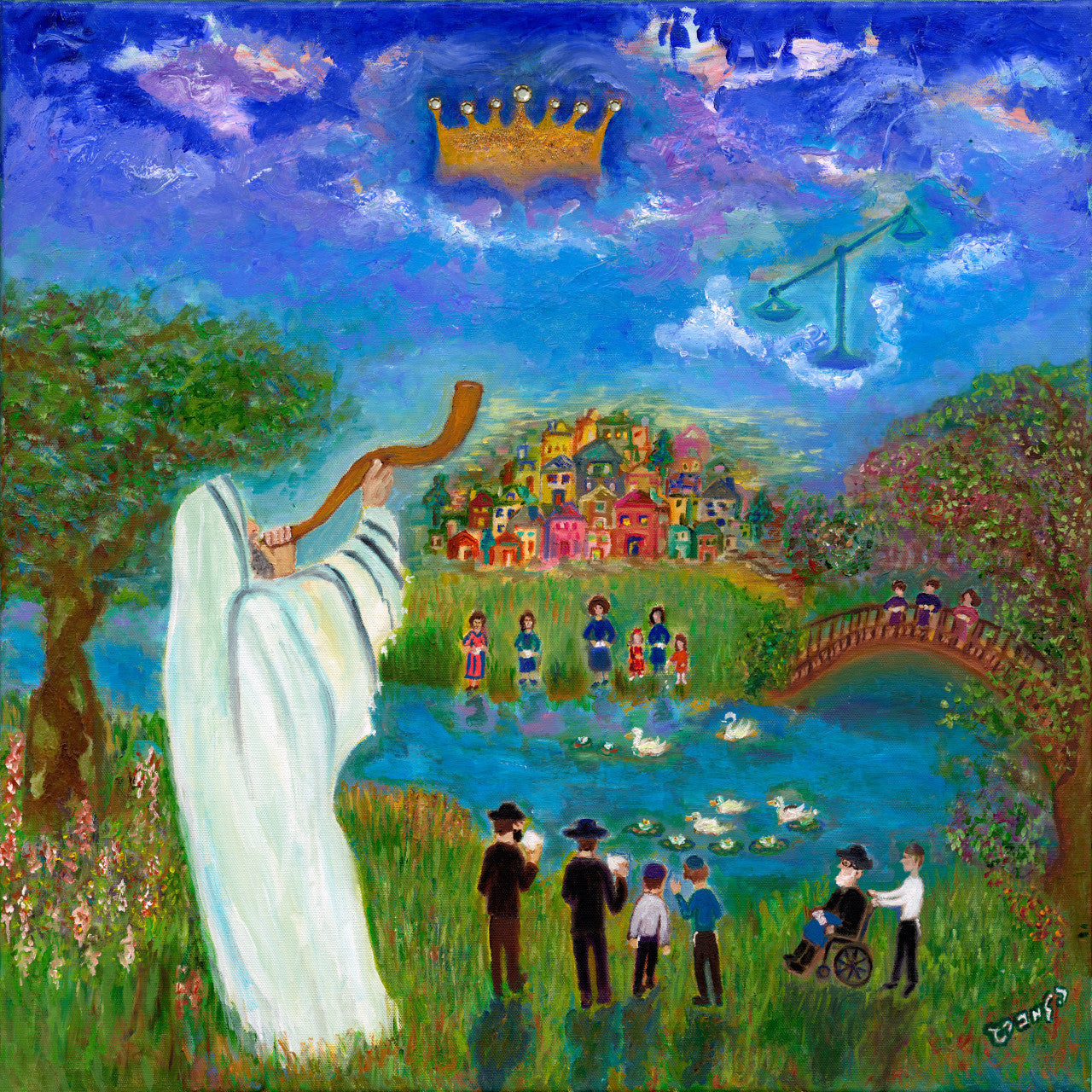 Large Vinyl Poster 36" x 36"-- Tashlich (PKL26)