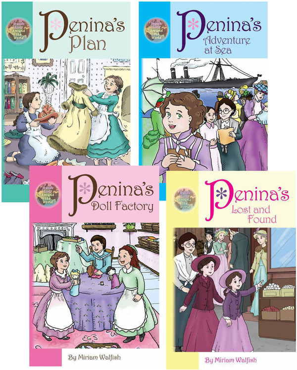 Penina Series- from Jewish Girls Around the world — Children's Book Hardcover | Judaica Square Lakewood
