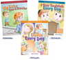 Teshuvah-Tefillah-Tzedakah Series — children's mitzvah story set | Judaica Square Lakewood