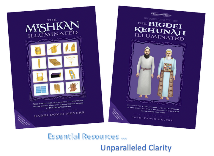 Mishkan & Bigdei Kehunah Illuminated Series — hebrew-english illustrated study set