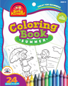 Ready Set color - Summer — Coloring Book by BZ Kinder | Judaica Square Lakewood