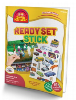 Ready Set Stick Everyday Edition — BZ Kinder sticker activity kit | Judaica Square Lakewood