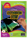 Torah Scratch Art — Craft Kit by BZ Kinder | Judaica Square Lakewood