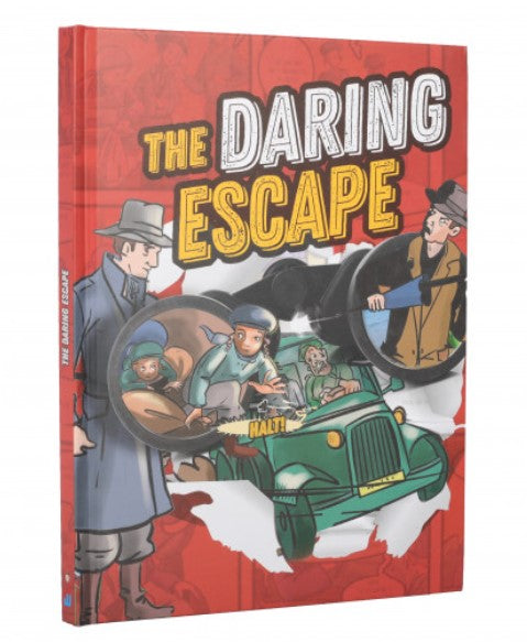 The Daring Escape — Yiddish Comic Book by Chazak Kinder | Judaica Square Lakewood