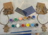 Make Your Own Hamsa Craft Kit — wood hamsa jewelry, paints and rhinestones | Judaica Square Lakewood