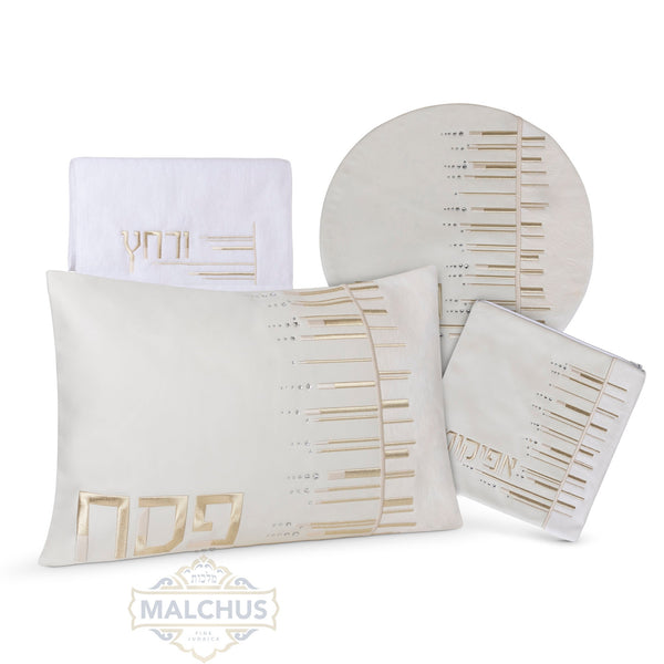Pesach Seder Set - Modd`e Collection Leather #652 - Pesach & Seder