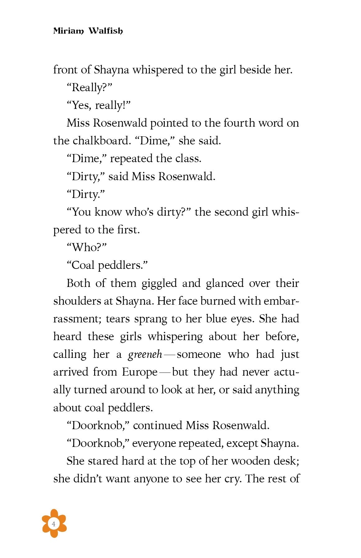 Shayna Gordon and the Great White Hurricane by Miriam Walfish — Judaica Press (image 3)