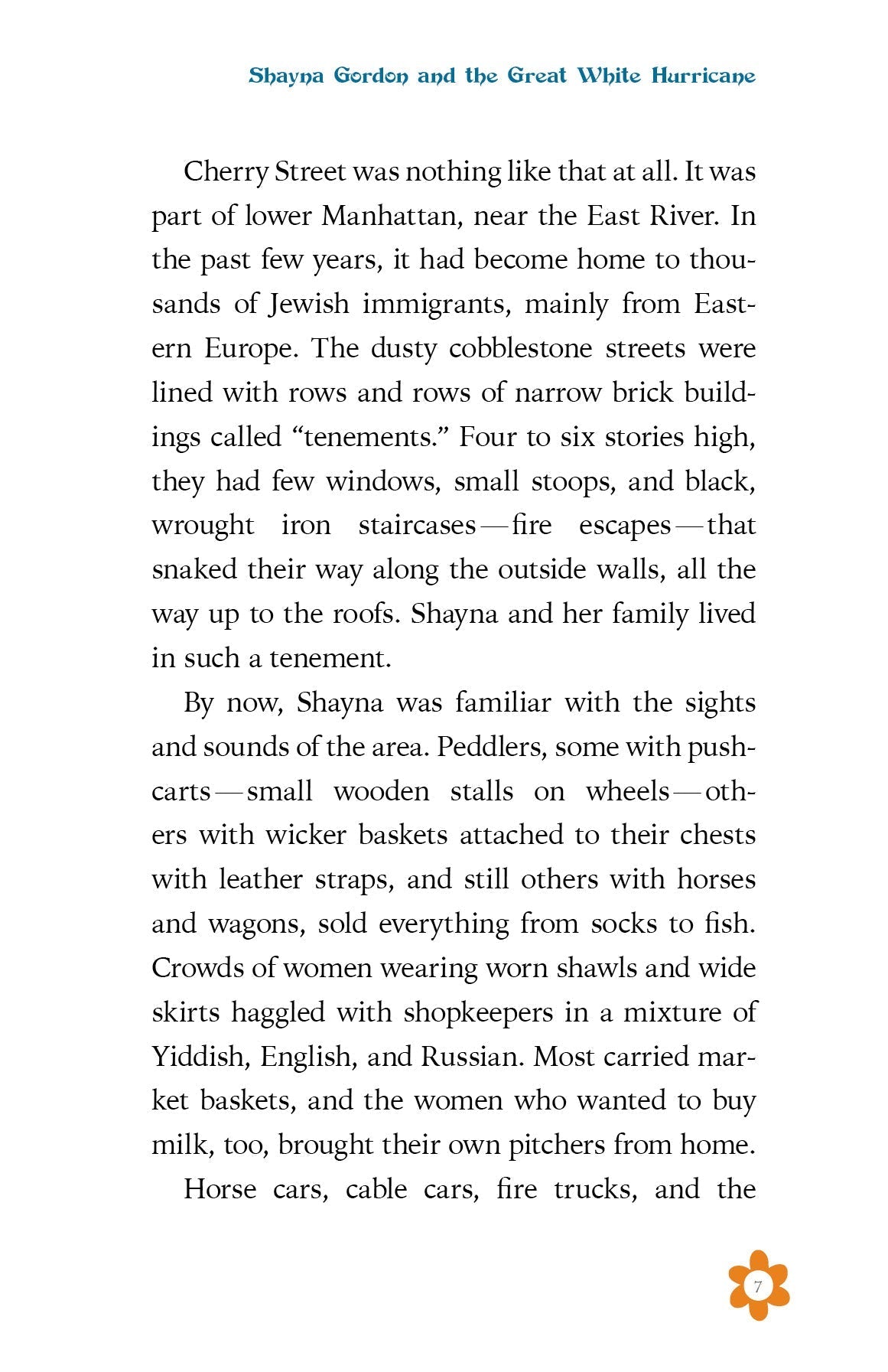 Shayna Gordon and the Great White Hurricane by Miriam Walfish — Judaica Press (image 6)