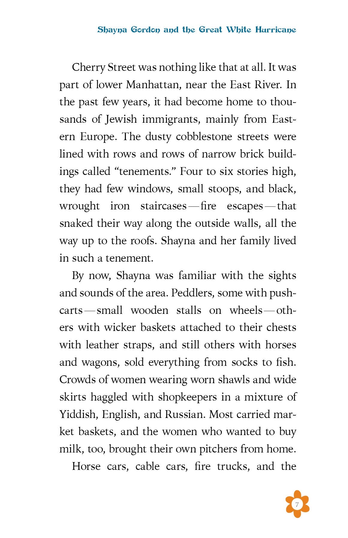 Shayna Gordon and the Great White Hurricane by Miriam Walfish — Judaica Press (image 6)