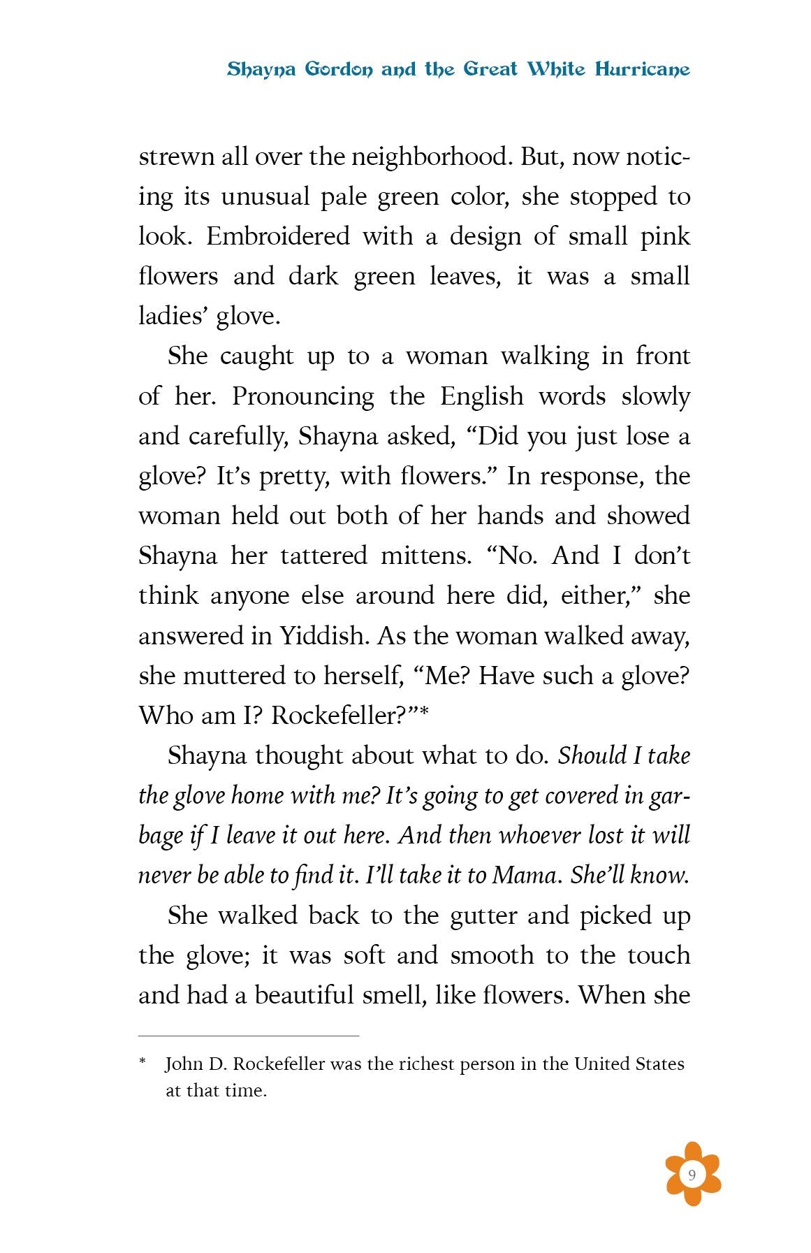 Shayna Gordon and the Great White Hurricane by Miriam Walfish — Judaica Press (image 8)
