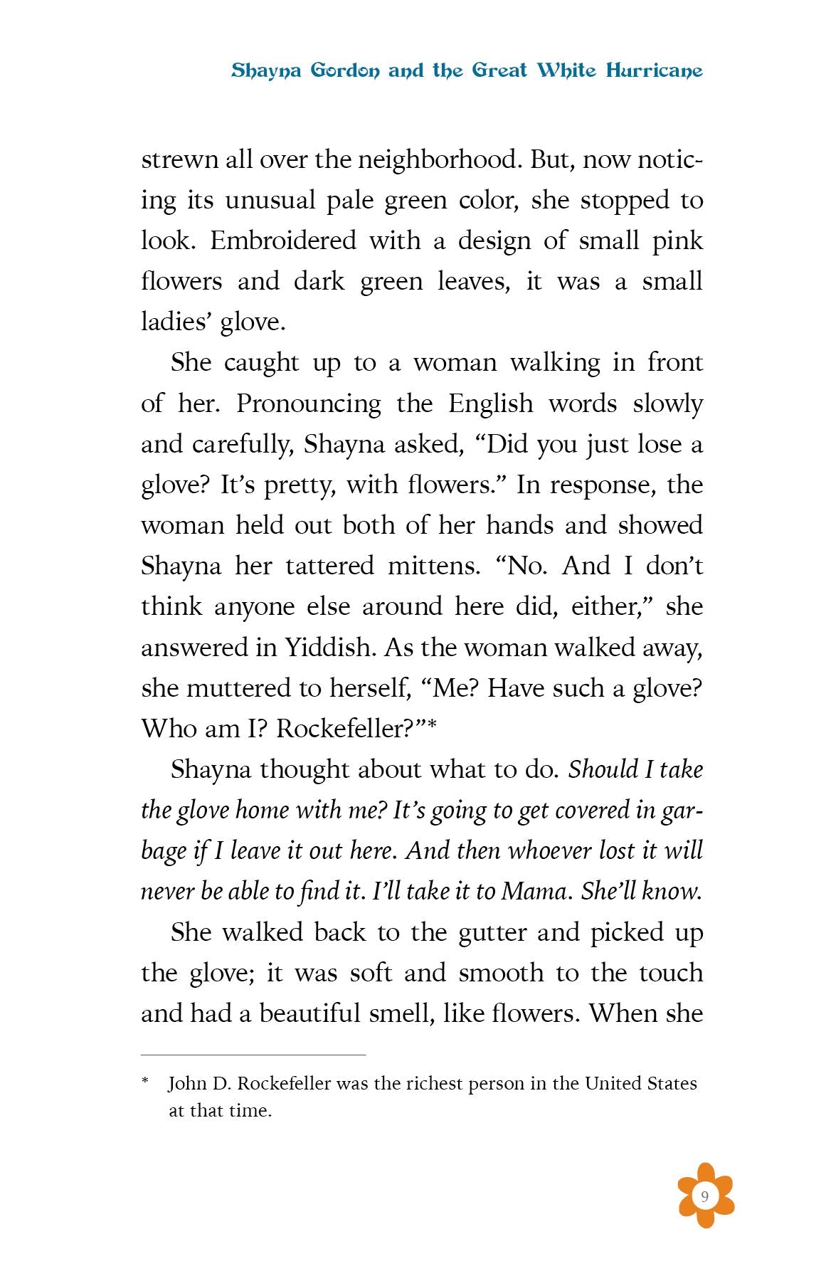 Shayna Gordon and the Great White Hurricane by Miriam Walfish — Judaica Press (image 8)