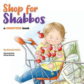 Shop for Shabbos — toddler counting shabbos board book