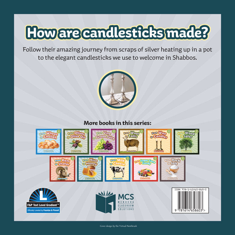 From Silver to Candlestick — Menucha Publishers | Judaica Square Lakewood