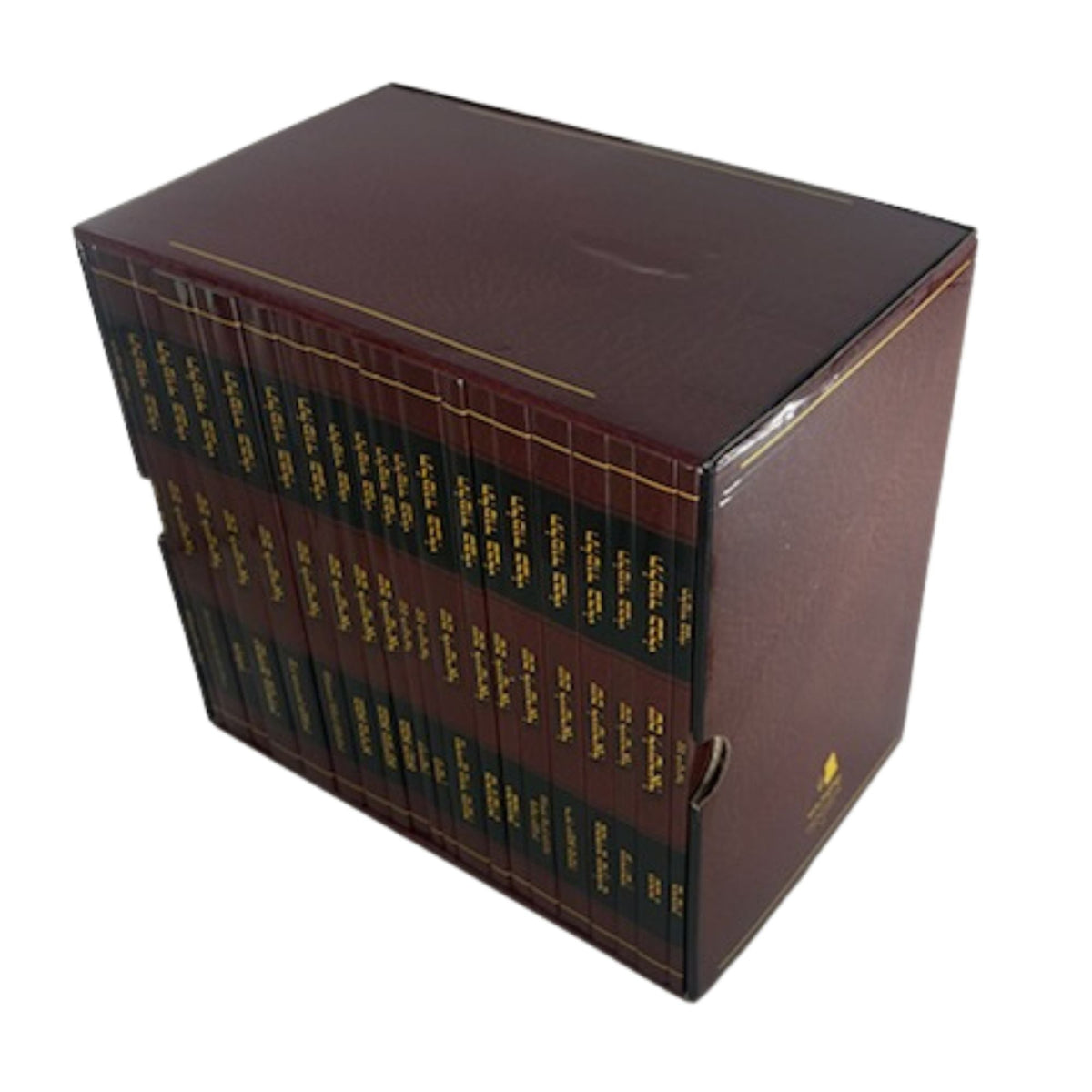Shas L'Yisrael Softcover Set, Boxed, 6.5 x 9.5 Inch, slipcase angled view