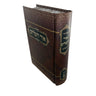 Siddur Ohr Hashalom Hashalem, Sephardic, 5 x 7 Inch, angled view