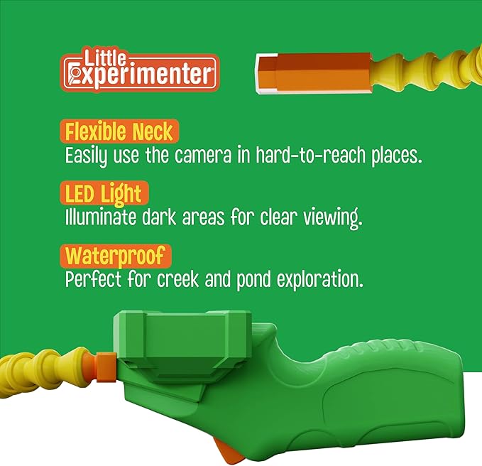 Little Experimenter Borescope Snake Camera for Kids - STEM Toy — product view, view 4 | Judaica Square Lakewood