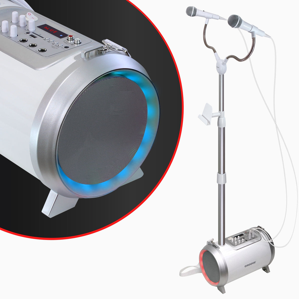 Mic For Stage Karaoke Machine - Wired - Croove (Replacement Part) — genuine, view 2 | Judaica Square Lakewood