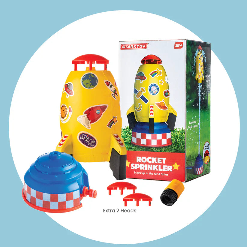 StarkToy Water Rocket Launcher Sprinkler - Outdoor Splash Toy — product view, view 2 | Judaica Square Lakewood