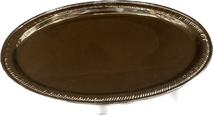 Oval Tray-Nickel 12"x7"