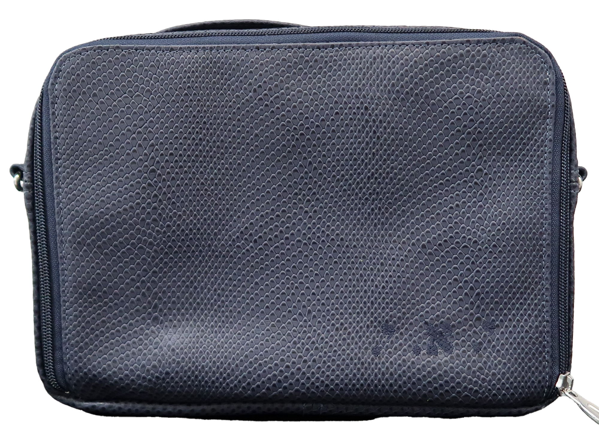 Prestige Custom Leather Tallit & Tefillin Bag — Travel & Compact Design (TB100F-NV)