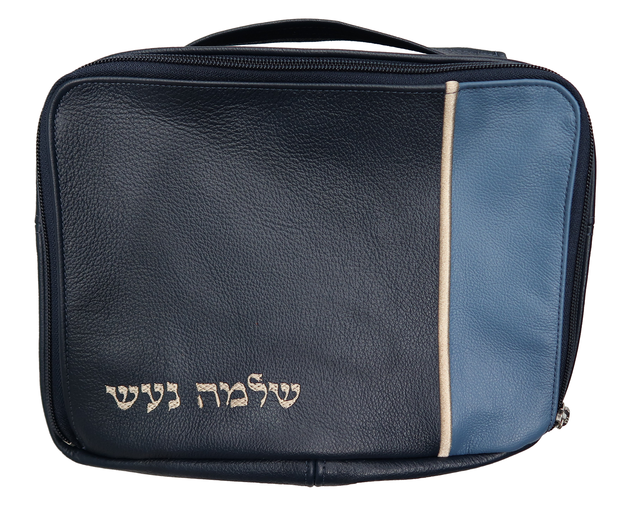 Prestige Leather Tallit & Tefillin Bag — Travel & Compact Design, Contemporary Collection (TB295C-CO)