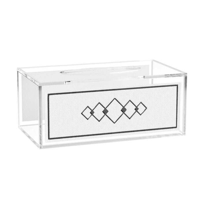 Double Leatherite Tissue Box — Cover | Judaica Square Lakewood