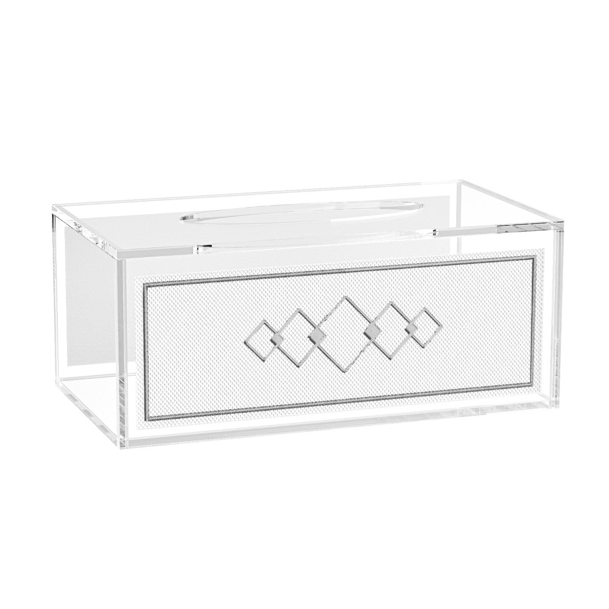 Double Leatherite Tissue Box
