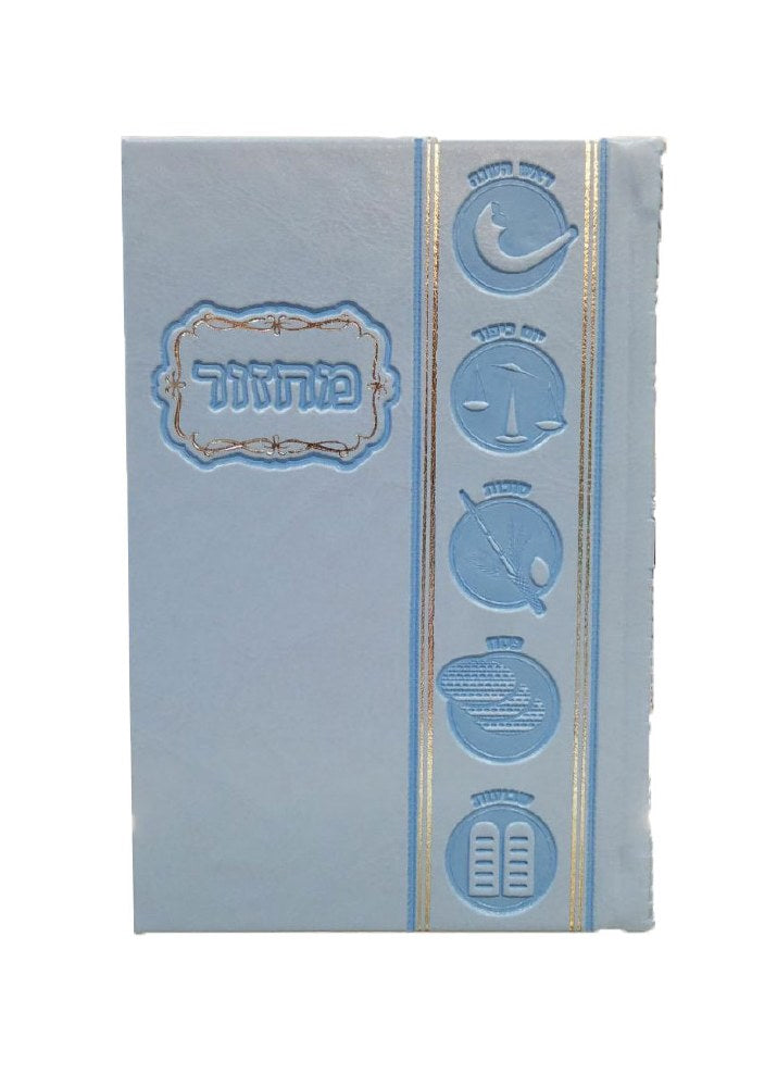 Artscroll Hebrew English Machzorim: 5 Volume Pocket Slipcased Set - Multicolor — Machzorim from Judaica Place