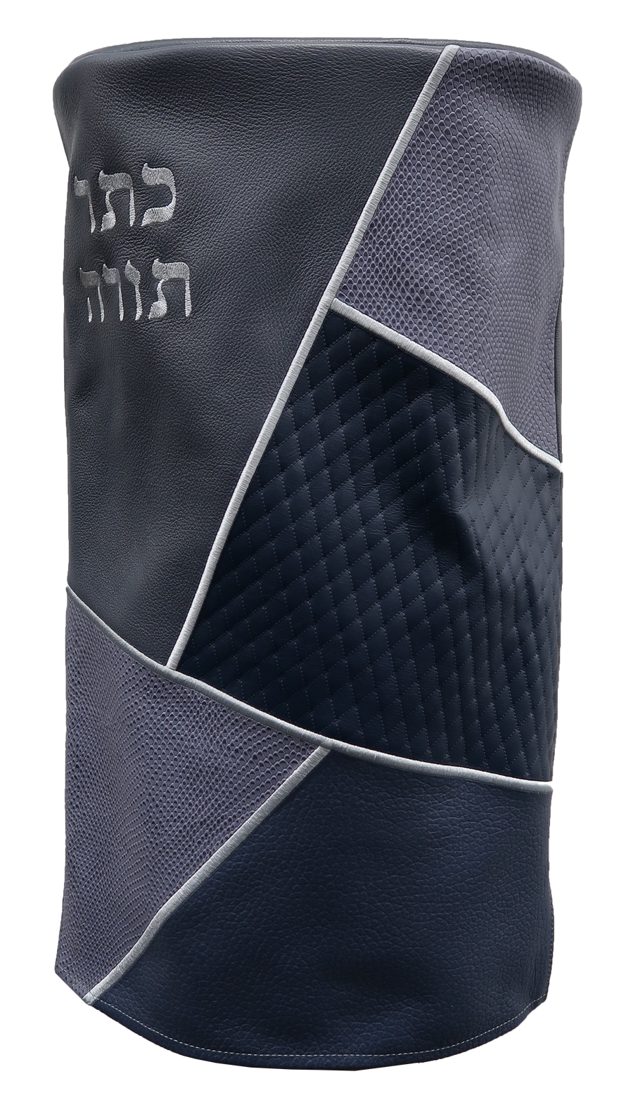 Personalization preview — Velvet Torah Mantel — Geometric Design, Premier Collection