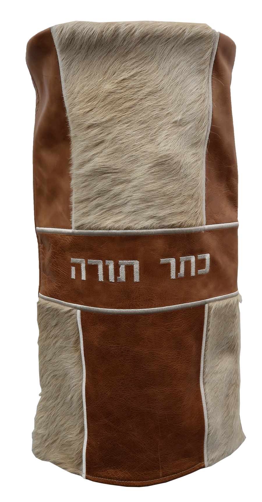 Personalization preview — Velvet Torah Mantel — Colorblock Design, Premier Collection