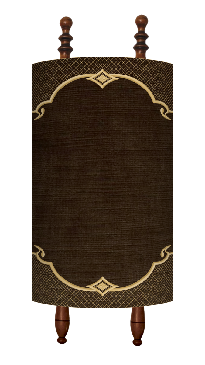 Prestige Exclusive Velvet Torah Mantel (TM860-BR)