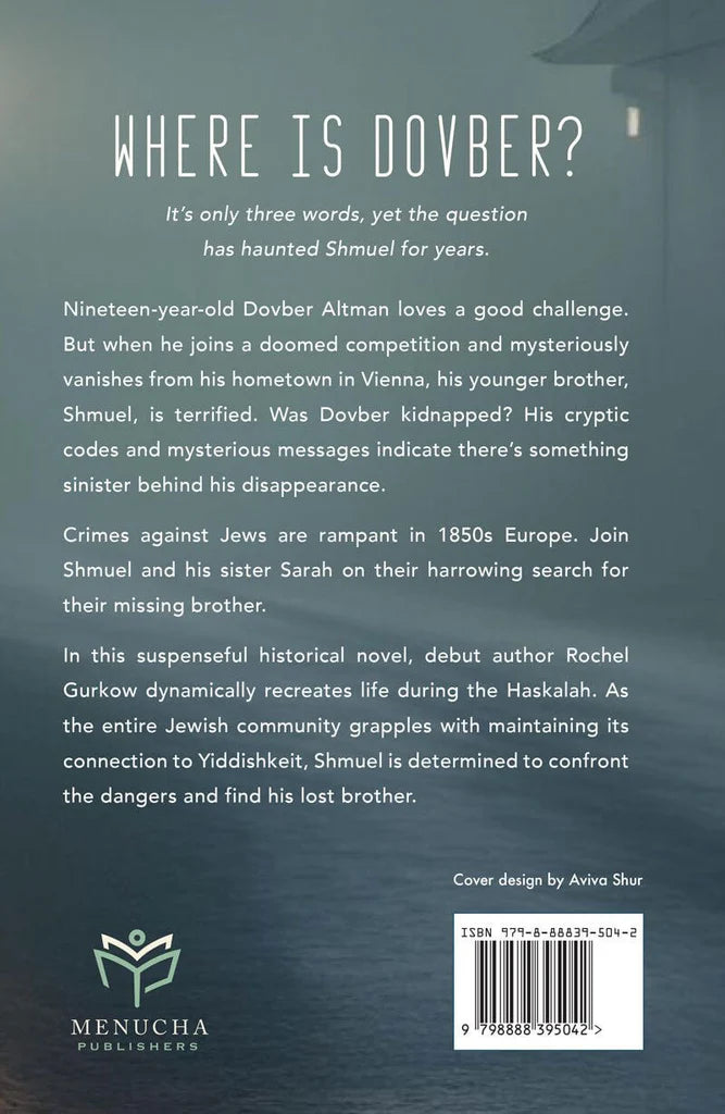 Vanished by Rochel Gurkow (Hardcover Historical Novel, Menucha)