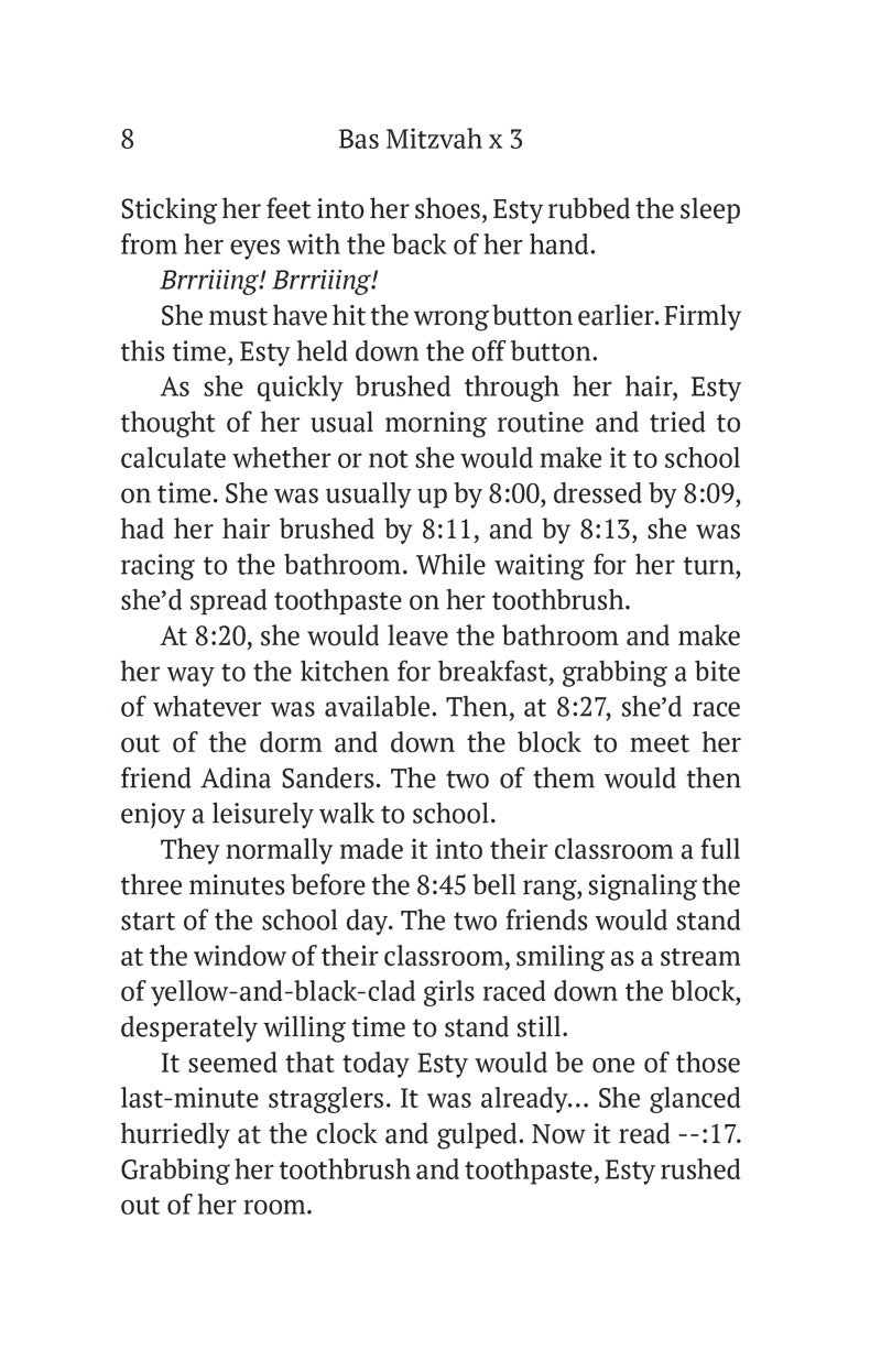 The Tessler Triplets: Bas Mitzvah x3 — Menucha Publishers | Judaica Square Lakewood