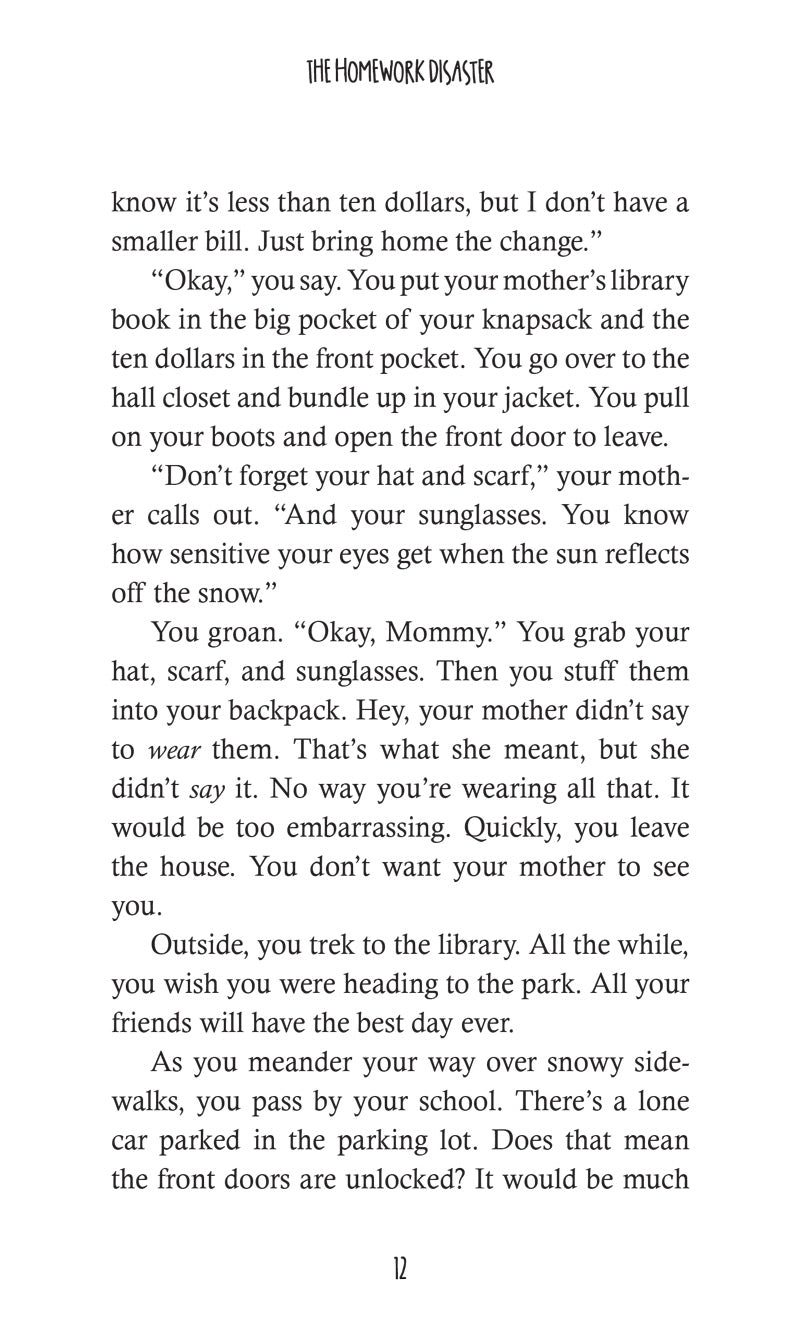 The Homework Disaster — Menucha Publishers | Judaica Square Lakewood