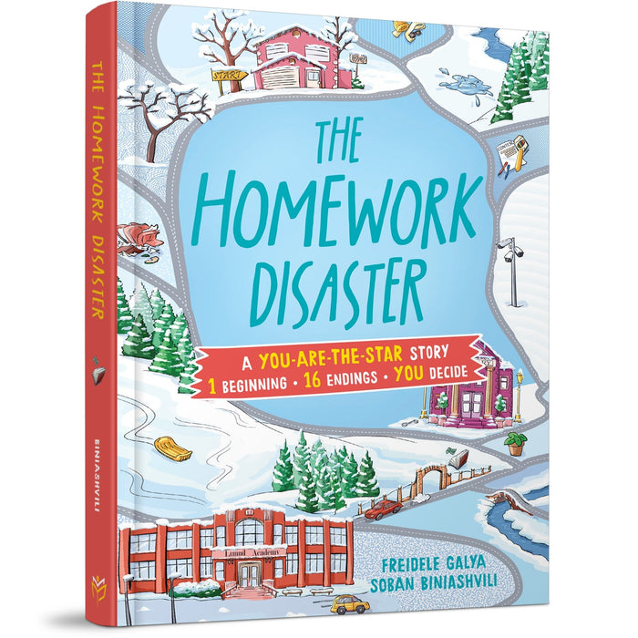 The Homework Disaster — Freidele Galya Soban Biniashvili hardcover | Judaica Square Lakewood