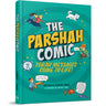 Front cover, cat and colorful title art, The Parshah Comic by Devorah Grant