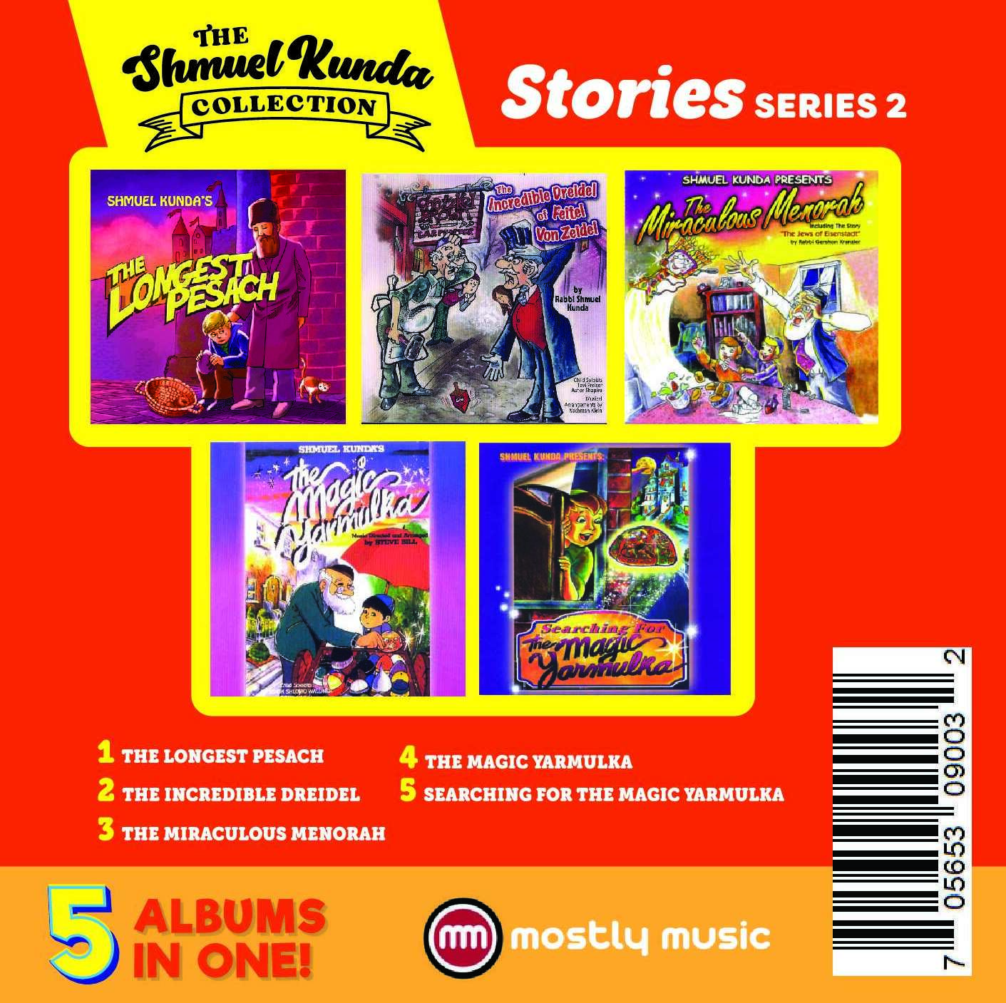 The Shmuel Kunda Collection 4 - Stories Series 2 (USB) — Jewish music USB | Judaica Square Lakewood